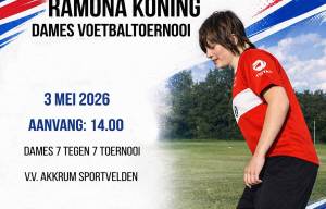 Opbrengst Ramona Koning-voetbaltoernooi voor  Hersenstichting