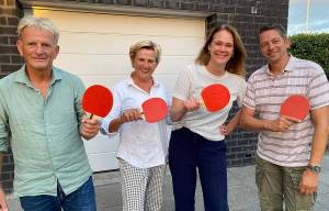 Ping Pong Nazomertreffen zoekt hosts voor koffie, thee en limonade én batjes