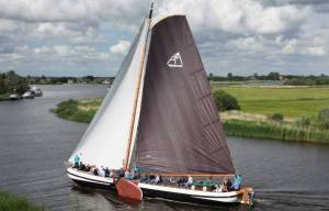 Akkrumer skûtsje opent SKS-kampioenschap met vierde plaats