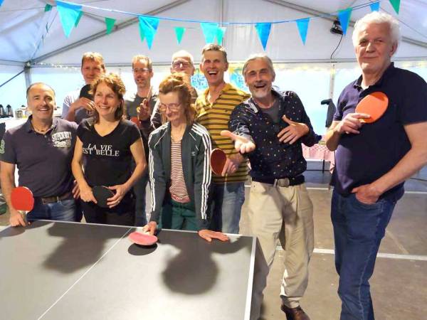 Bergsma en Boersma prolongeren titel bij Ping Pong Nazomertreffen in Akkrum