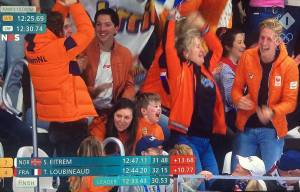 Tante Nynke uit Akkrum bij historische olympische schaatsprestatie Jorrit Bergsma