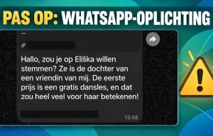 Misleidend WhatsApp-bericht bereikt ruim duizend contacten van inwoner Akkrum