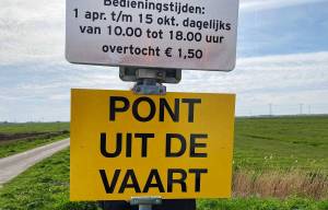 Fietspont De Nije Skou Akkrum sneller in de vaart dan verwacht