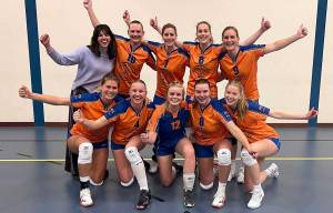 AVC ’69 Dames 1 klaar voor promotiekans na overtuigende thuiszege