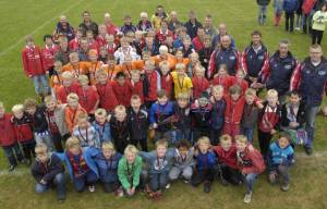Jeugdteams voetbal Akkrum samen met Oldeboorn
