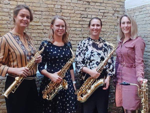 Bosk Akkrum: Jouster Saxofoonkwartet Fier