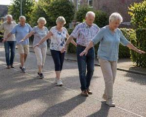 Feestelijke opening Beweegroute Akkrum bij Leppehiem