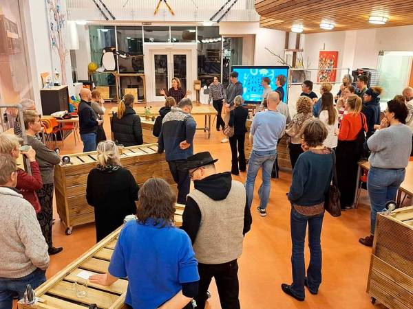 Speeddate Bloeiweek Akkrum-Nes: ideeën komen tot bloei