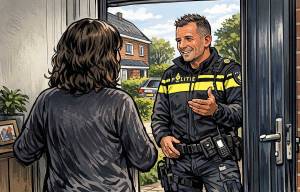 Getuige meldt filmende man bij woningen Sinnebuorren Akkrum