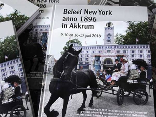 New York boek Akkrum is klaar