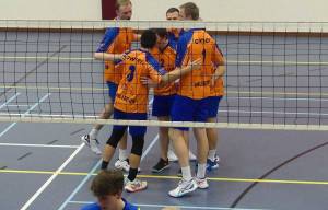 Kampioenschap nog steeds in zicht voor volleybalheren Akkrum