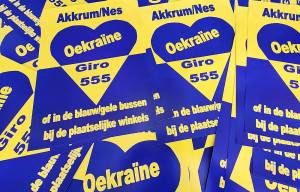 Akkrum-Nes in actie voor Oekraïne