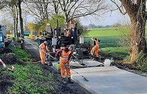 Vertraging aanleg fietspad Terherne-Akkrum