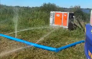 Wetterskip test beregening droge polderdijk langs Wide Ie 