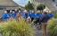Verjaardagsserenade in de tuin van shantykoor en Popkoor Akkrum